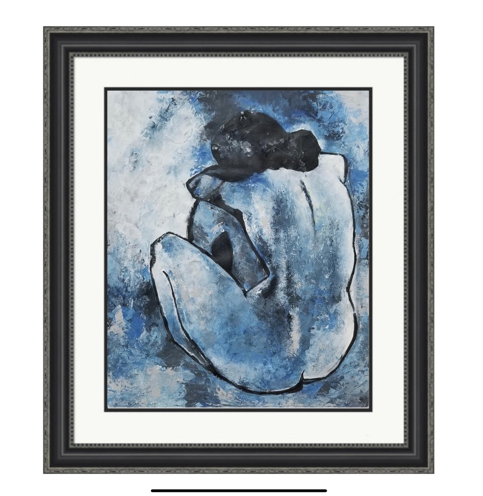 Blue Nude, 1902 by Pablo Picasso — painting by Anjali