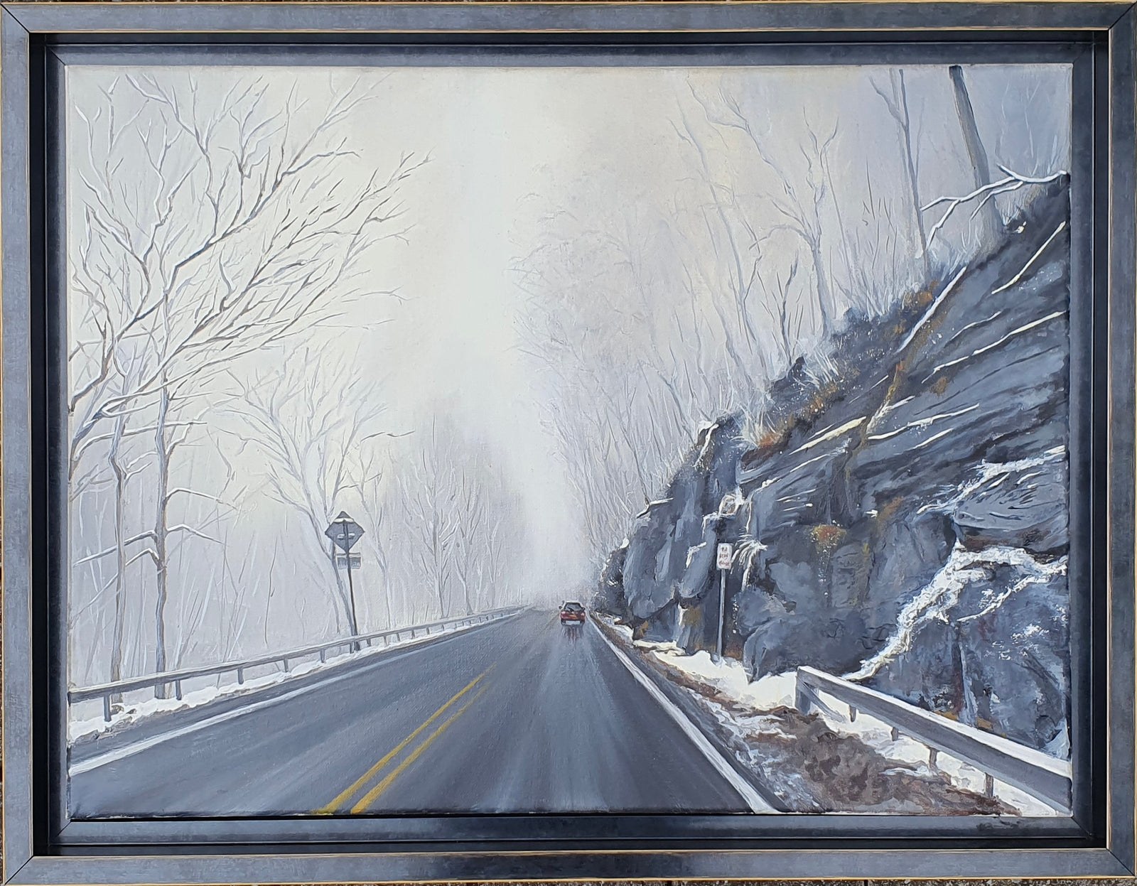 Road To Hunter Mountain — painting by Anjali