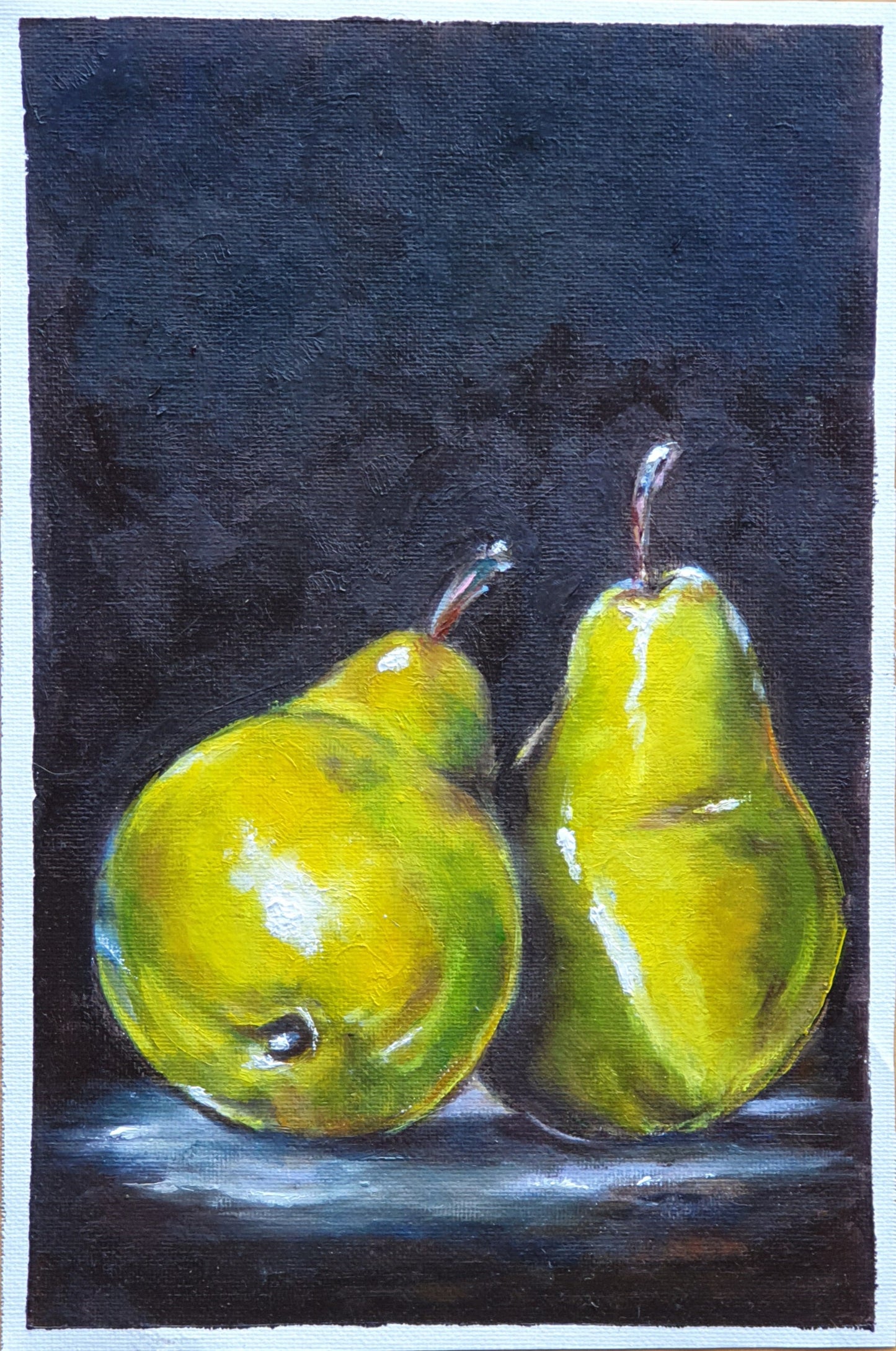 Leaning Pears